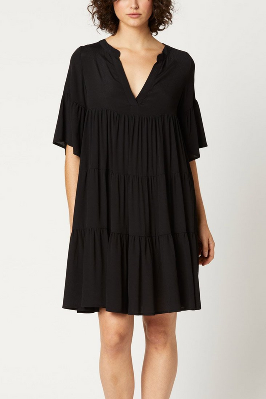 Habitat Knee Length Dress In Black