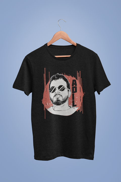 Underground Authority Adil Graphic T-Shirt Black