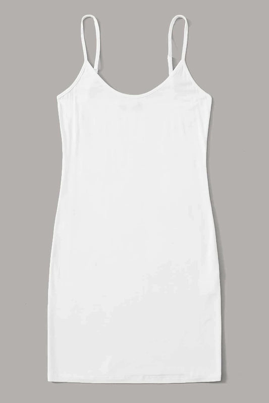 Basic White Dress