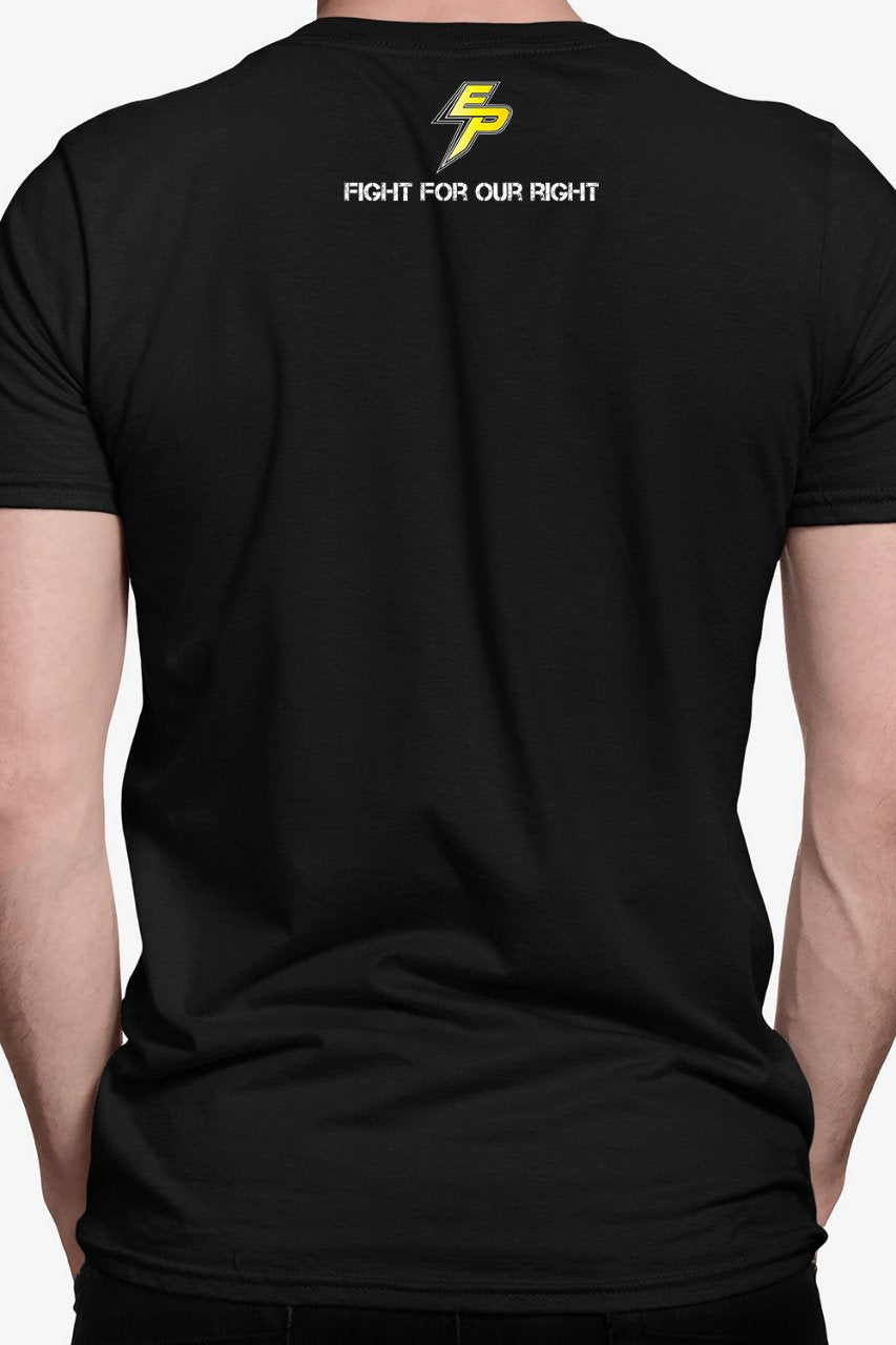 Electric Pulse - Hard Rock Band Black Fan Tshirt
