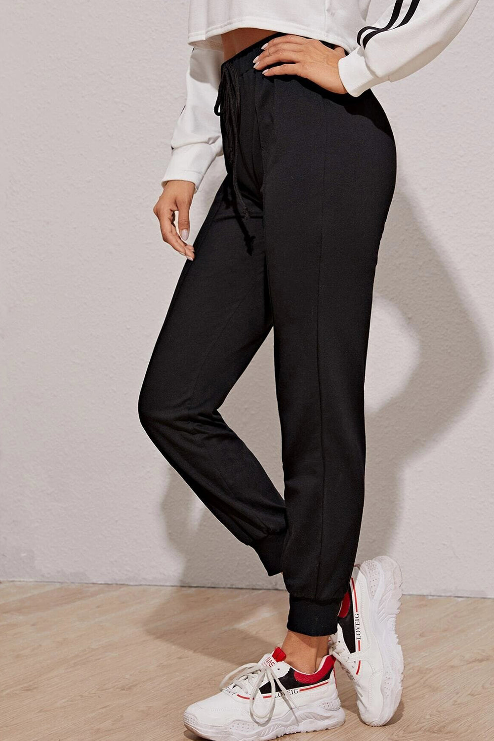 Plain Black Jogger
