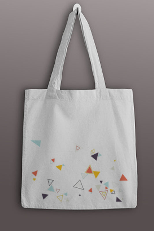 Triangles Cloth Handbag