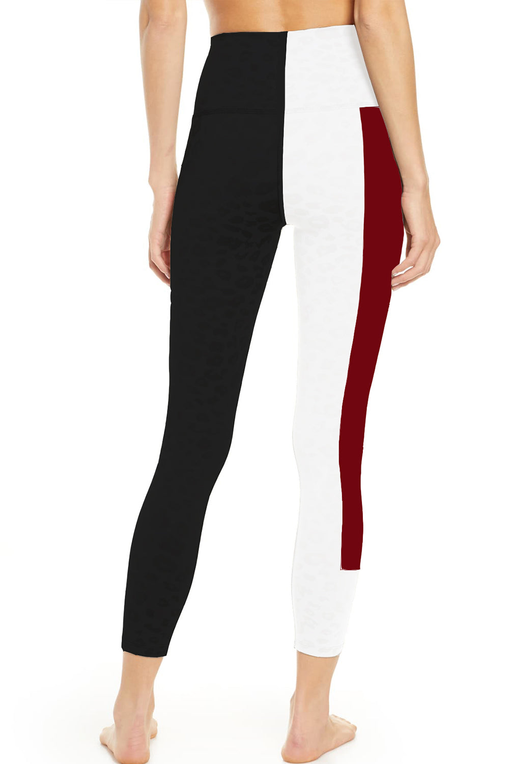 Casual Patched Leggings