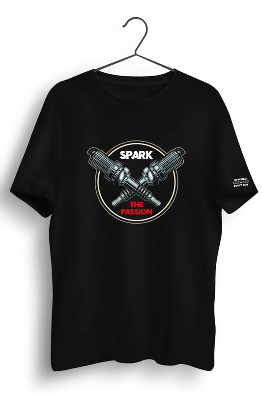 Spark The Passion Black Tshirt